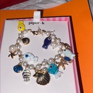 Piper K Freshwater Pearl Bracelet ✨🐚🐠